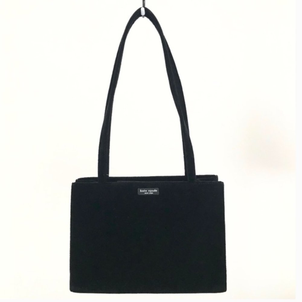 Vintage Kate Spade Velvet Black Purse/Shoulder Bag